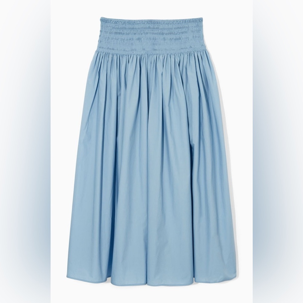 COS Smocked Midi Skirt - Picture 9 of 10